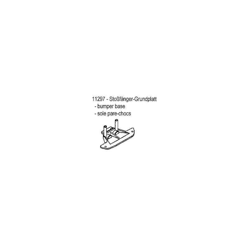 Carson Paraurti Chassis 1/10 Promozione