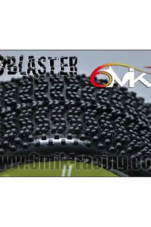 6MIK - Coppia gomme 1 8 Buggy Blaster-CS- Super Soft incollate su cerchio (2) Novità
