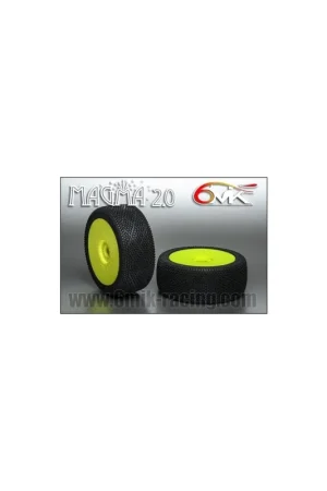 6MIK - Coppia gomme 1 8 Buggy MAGMA 2.0 -CS°SSoft incollate su cerchio (2) Economico