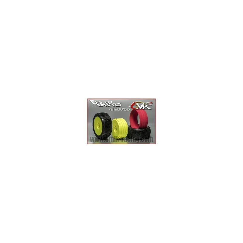6MIK - Coppia gomme 1 8 Buggy RAPID CS°SSoft non incollate su cerchio (2) Promo Stagionale