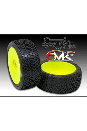 6MIK - Coppia gomme 1 8 Buggy Dash-0 18° Soft incollate su cerchio (2) Direttamente Dal Produttore