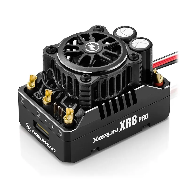 Hobbywing Xerun XR8 Pro G3 Brushless ESC 200A, 2-4s LiPo, BEC 6A Offerta