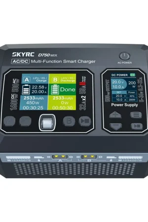 Caricabatterie SkyRC D750 MIX LiPo 1-8s 32A 500W AC Offerta