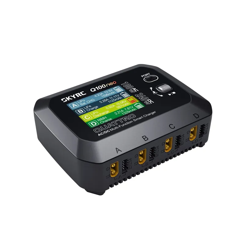 Caricabatterie SkyRC Q100 Neo LiPo 1-4s 6A 100W AC Charger A Buon Prezzo