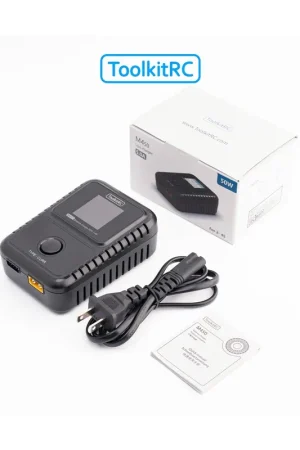 ToolkitRC Caricabatterie AC ToolkitRC M450 LiPo 1-4S 5A Reso Gratuito