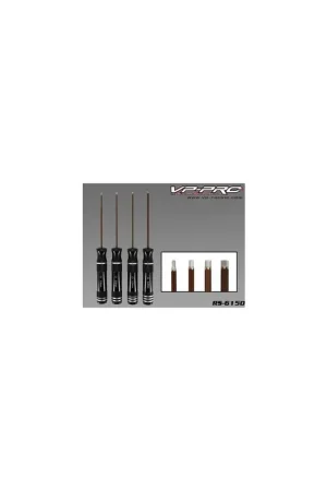 VP-Pro - SET 4 Chiavi Esagonali 1,5-2,0-2,5-3,0mm Prezzo Ridotto