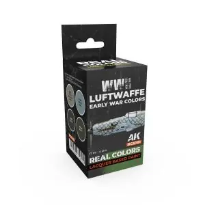 Pagamento Sicuro AK INTERACTIVE Real Colors WWII Luftwaffe Early War Colors SET
