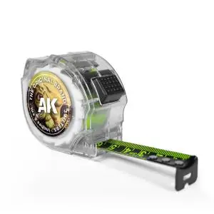 AK INTERACTIVE rotella metrica da 3mt per wargame Pagamento Sicuro
