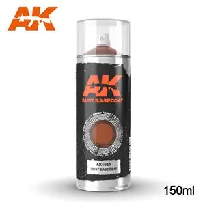 AK INTERACTIVE Rust Basecoat - Spray 150ml Economico
