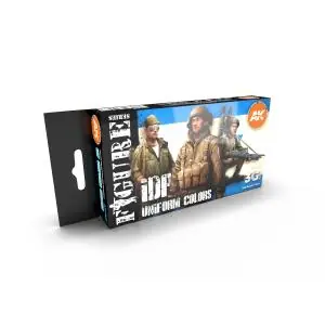 Pagamento Sicuro AK INTERACTIVE SET colori acrilici 3rd Generation 17mL - IDF UNIFORM COLORS 3G