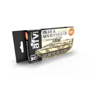 Compra Oggi Stesso AK INTERACTIVE SET colori acrilici 3rd Generation 17mL - IRAQ & AFGHANISTAN 3G