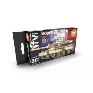 AK INTERACTIVE SET colori acrilici 3rd Generation 17mL - MODERN FRENCH AFV 3G Compra Online