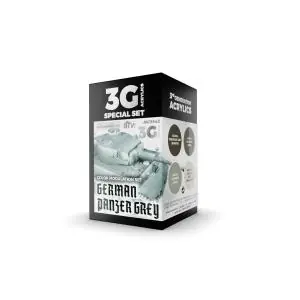 AK INTERACTIVE SET colori acrilici 3rd Generation 17mL - MODULATION GERMAN PANZER GREY 3G Compra Oggi Stesso