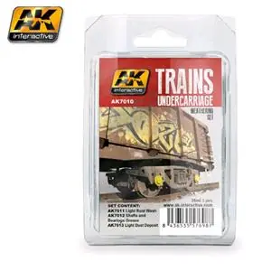 AK INTERACTIVE Set di invecchiamento per treni carrelli Nuovo Arrivo