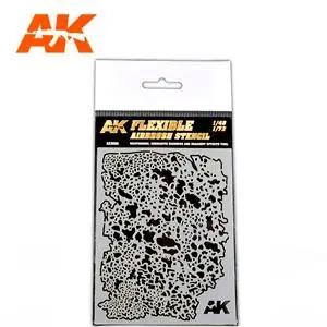 AK INTERACTIVE Stencil per mascheratura ad aerografo per le scale 1/48, 1/72 Direttamente Dal Produttore