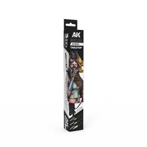 AK INTERACTIVE TABLETOP SYNTETHIC BRUSHES SET Spedizione Espresso