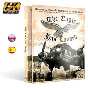 AK INTERACTIVE THE EAGLE HAS LANDED (libro) - lingua inglese Direttamente Dal Produttore