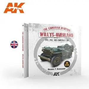 AK INTERACTIVE WILLYS – OVERLAND (CANADIAN) - Inglese. 148 pagine. Copertina semirigida. 225x240mm. Solo Oggi