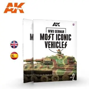 AK INTERACTIVE WWII GERMAN MOST ICONIC SS VEHICLES. VOLUME 2 (Lingua inglese, 172 pag. copertina morbida) Economico