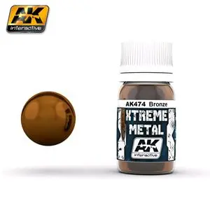 Miglior Prezzo AK INTERACTIVE XTREME METAL Bronze - 30 ml