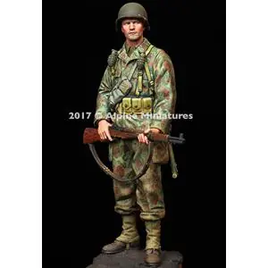 Alpine Miniatures 1/16; US Infantry 2AD Normandia 1944 Promozione