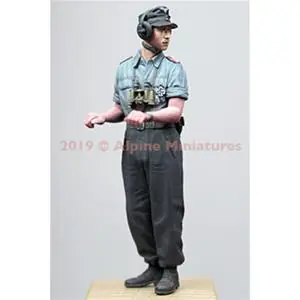 Alpine Miniatures 1/35; Comandante tedesco Panzer, estate 1 Saldi