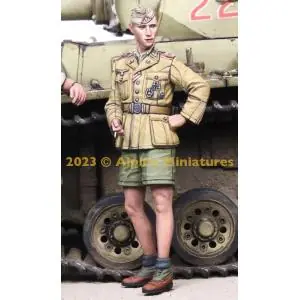 A Buon Prezzo Alpine Miniatures 1/35; German DAK Panzer Officer