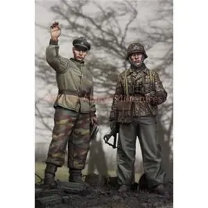 Offerta Limitata Alpine Miniatures 1/35; LAH nelle Ardenne Set - (2 fig.)