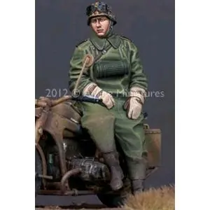 Prezzo Di Fabbrica Alpine Miniatures 1/35; motociclista tedesco WWII 1