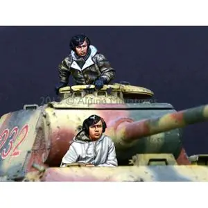 Popolare Alpine Miniatures 1/35; Set 2 carristi tedeschi di Panther