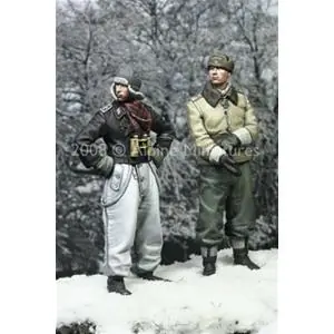 Vendita Finale Alpine Miniatures 1/35; set 2 ufficiali LAH a Kharkov