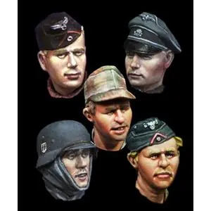 Alpine Miniatures 1/35; set di teste per Tedeschi WW2 1 Sconto