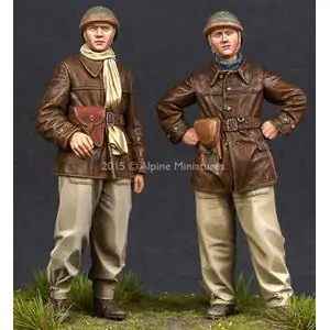 Alpine Miniatures 1/35; SET due carristi francesi - WWII Saldi