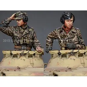 Popolare Alpine Miniatures 1/35; SET due Comandanti Panzer WSS - WWII