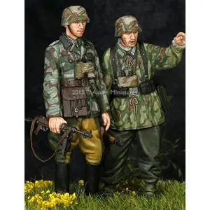 Consegna Rapida Alpine Miniatures 1/35; SET due Granatieri Tedeschi - WWII