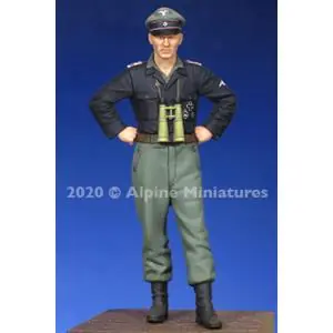 Alpine Miniatures 1/35; ufficiale carrista tedesco delle WSS - WWII Solo Oggi