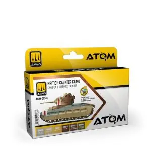 Ammo of MIG ATOM Caunter British Camo Set Offerta Limitata
