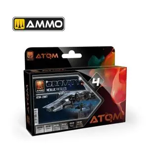 AMMO of MIG ATOM Gravity Set 4 - Metallic Set (6 colori per set) Affare