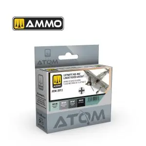 Promozione AMMO of MIG ATOM Luftwaffe Mid-War & Night Fighter Aircraft Set (4 colori per set)