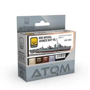 Ammo of MIG ATOM WWII Imperial Japanese Navy Vol.1 Set Professionale