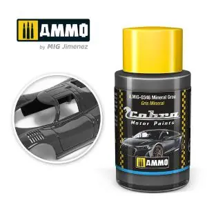 Novità AMMO of MIG Cobra Motor Mineral Grau - Colore Acrilico Non Tossico da 30ml