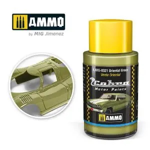 Acquista Ora AMMO of MIG Cobra Motor Oriental green - Colore Acrilico Non Tossico da 30ml