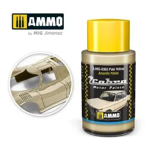 Non Perdere AMMO of MIG Cobra Motor Pale Yellow - Colore Acrilico Non Tossico da 30ml