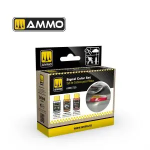 AMMO of MIG Cobra Motor Signal Color Set 3 s 30mL Prezzo Ridotto