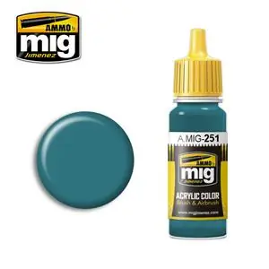 AMMO OF MIG colore acrilico 17ml; RUSSIAN BLUE AMT-7 Affare
