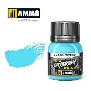 Ammo of Mig DR YBRUSHTurquoise - boccetta da 40ml Prezzo Conveniente