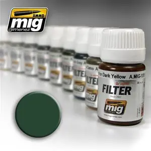 AMMO OF MIG Filtro GREEN FOR GREY GREEN 35ml Ultimissimo Modello