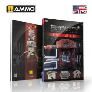AMMO OF MIG GRAVITY 2.1 - Sci-Fi Modelling‘s Perfect Guide - 1980‘s Part 12 Villains (Copertina morbida inglese. 160 pagine con foto a colori di alta qualità) Promozione
