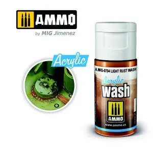 Occasione AMMO OF MIG LAVAGGIO ACRILICO Light Rust Wash 15mL