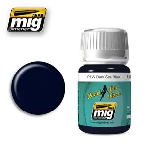 AMMO OF MIG Lavaggio per pannellatura DARK SEA BLUE Ultime Pezzi